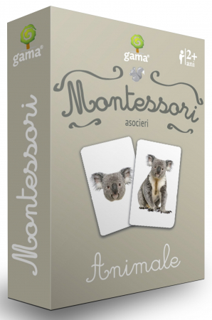 Cărți de joc Montessori -Asocieri ANIMALE [0]