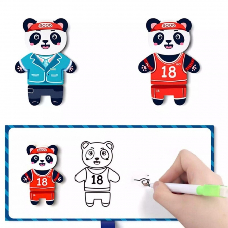 Puzzle Magnetic ÎMBRACĂ ANIMALELE [4]