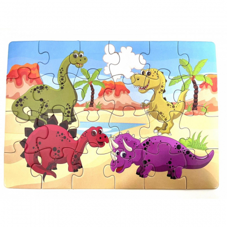 Puzzle 24 de piese DINOZAURI [1]