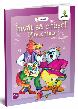 CĂRȚI - ÎNVĂŢ SĂ CITESC! NIVELUL 1 - Pinocchio