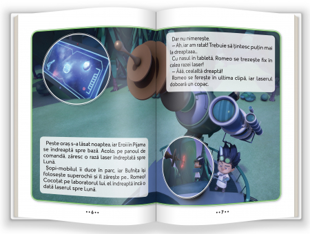 ÎNVĂȚ SĂ CITESC CU PJ MASKS NIVELUL 2 - Eroii în Pijama salvează luna [1]