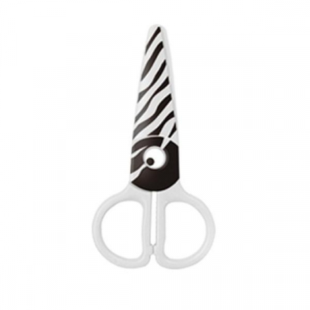 Art&Craft - Foarfecă din plastic preșcolari design zebra Keyoard Kids Pro