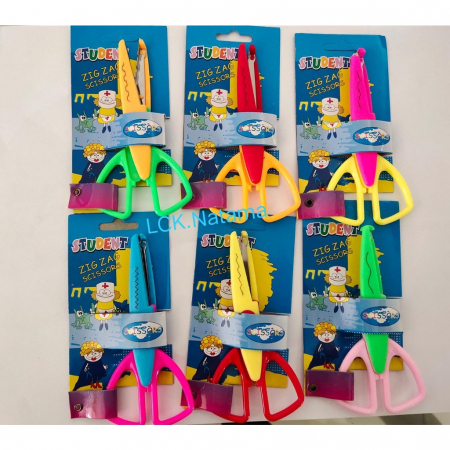 Art&Craft - Foarfecă tăietură zig-zag şcolari