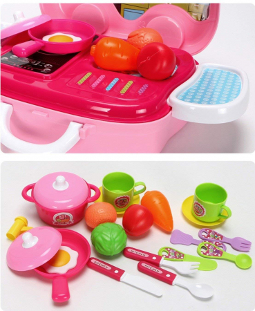 Gentuţă MICUL BUCATAR design rulotă - Little chef set [2]