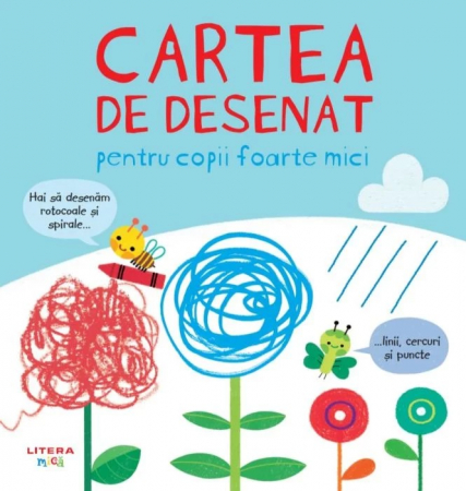Bebe învaţă - Cartea de desenat pentru copii foarte mici