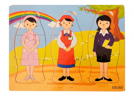 PROMOŢII - Puzzle lemn 3 meserii