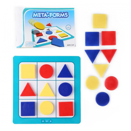 Joc de logică şi asociere forme geometrice META-FORMS [0]