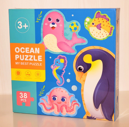 Puzzle din 36 de piese ANIMALE OCEAN [0]