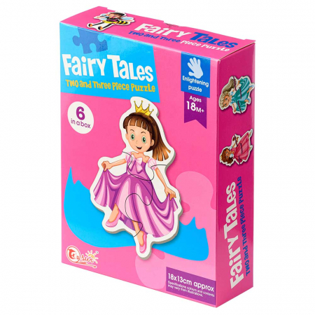 Set 6 puzzle piese mari PERSONAJE DIN BASME - Fairy tales 6 in a box [2]