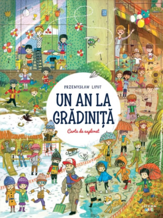 Citire/Poveşti - Un an la gradinita. Carte de explorat