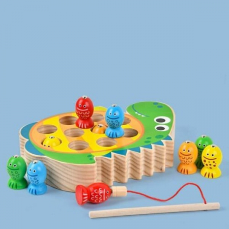 Joc de pescuit magnetic DINOZAUR - Dinosaur fishing game [1]