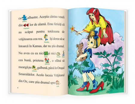 ÎNVĂŢ SĂ CITESC! NIVELUL 1. Vrăjitorul din Oz [1]