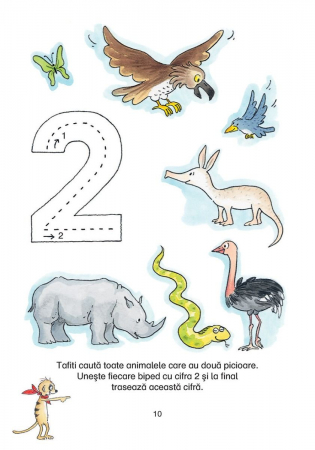 Invata cu Tafiti. Numerele de la 1 la 10 [4]