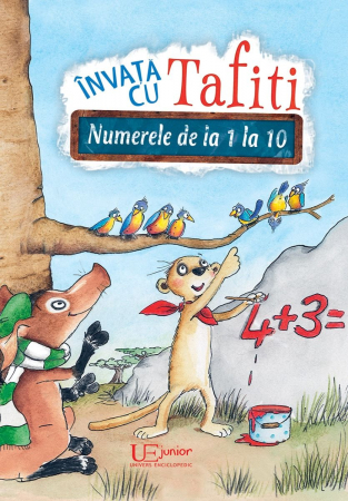 Cărţi de activităţi - Invata cu Tafiti. Numerele de la 1 la 10