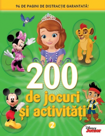 Cărţi de activităţi - 200 de jocuri și activități. Vol. 2