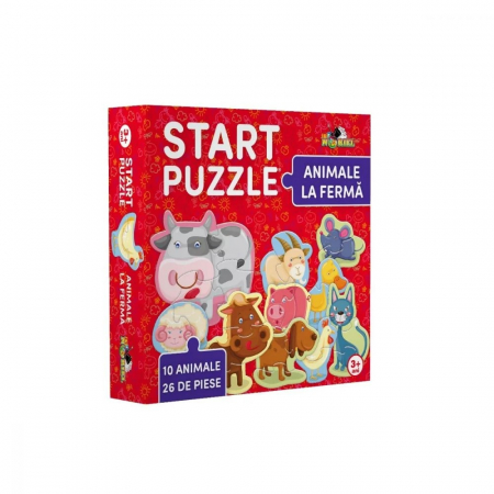 Puzzle - Start puzzle ANIMALE DE LA FERMA