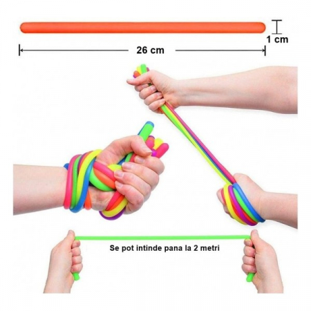Set 6 jucarii senzoriale superelastice 26 cm-2 m [1]