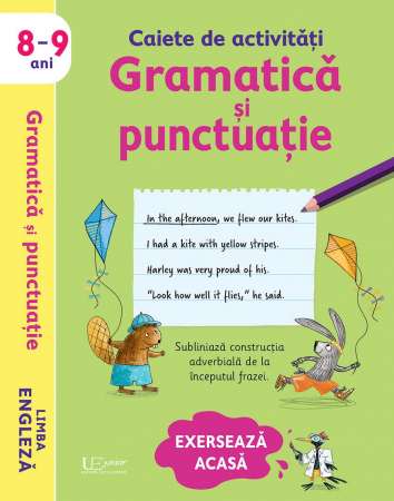 Cărţi de activităţi - Caiete de activitati. Gramatica si punctuatie 8-9 ani - Limba engleza (Usborne)
