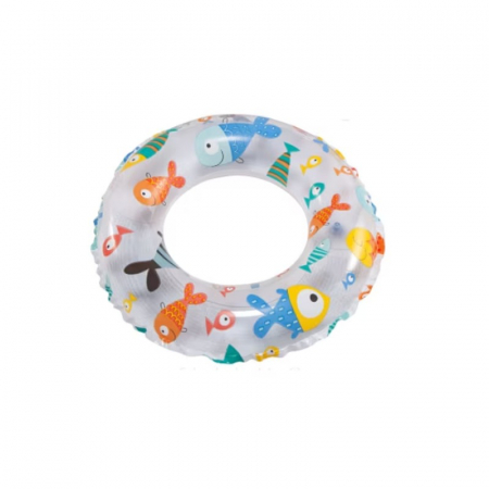 Colac gonflabil inot pentru copii 3-6 ani, 51 cm INTEX model pestisori multicolori [1]