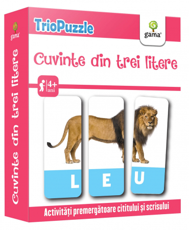 Jocuri Educative - TRIOPUZZLE. Cuvinte din trei litere