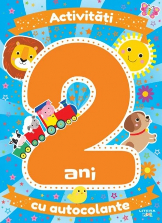 Cărţi de activităţi - Activitati cu autocolante la 2 ani