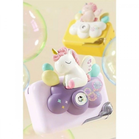 Aparat foto de jucărie de făcut baloane de săpun -design unicorn [1]
