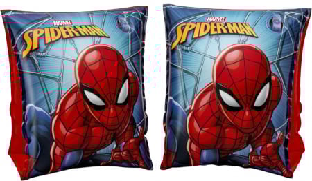 Articole pentru plajă - Aripioare inot gonflabile Bestway, Spider Man, 23 x 15 cm 3-6 ani