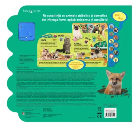 Bebe invata. Animale. Carte cu sunete [1]