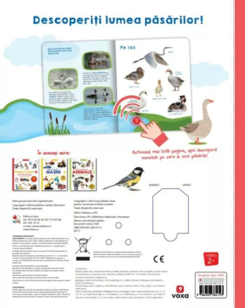 Bebe invata. Marea carte despre pasari. 40 de sunete de pasari [1]