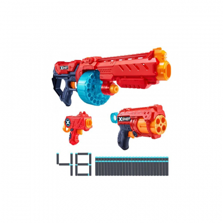 Blaster X-Shot Combo Pack Turbo Fire Fury, 48 proiectile [2]