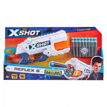 PROMOŢII - Blaster X-Shot Excel Reflex 6, 16 proiectile