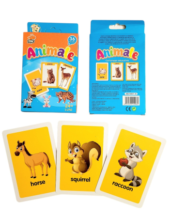 Carduri educative Invata Animalele in limba romana [1]