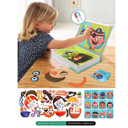 Carte magnetică puzzle schimbarea rolurilor - Role Transformation Puzzle [1]