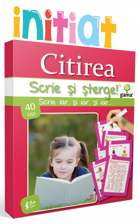 CĂRȚI - Citirea SCRIE ȘI ȘTERGE! INIȚIAT