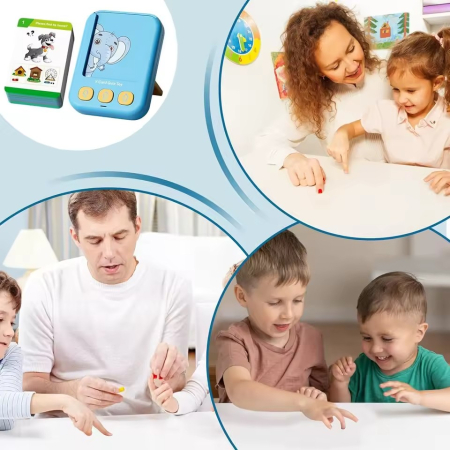 Cititor de carduri cu intrebari si raspunsuri in limba engleza Y CARD QUIZ LEARNING TOY [6]