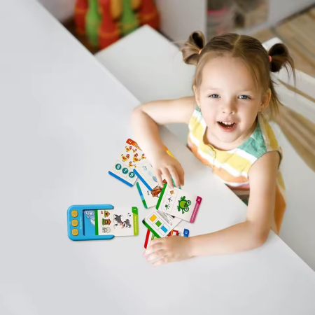 Cititor de carduri cu intrebari si raspunsuri in limba engleza Y CARD QUIZ LEARNING TOY [3]