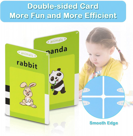 Cititor de carduri in limba engleza cu 224 de imagini si sunete, incarcare USB [5]