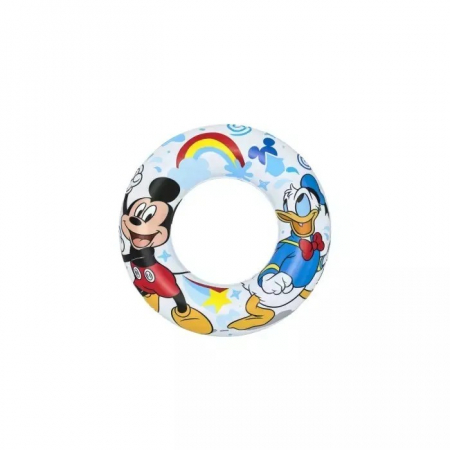 Colac gonflabil BESTWAY 3-6 ani, 56 cm Mickey Mouse si Donald - Disney Junior [1]