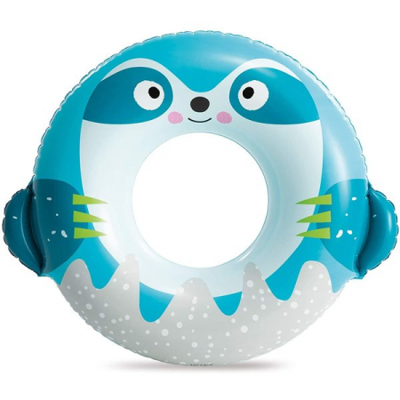 PROMOŢII - Colac gonflabil inot pentru copii 8 ani +, 91 x 76 cm INTEX model animalute 3