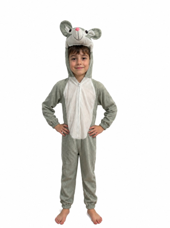 COSTUMATII TEMATICE - Costum de soricel pentru copii salopeta