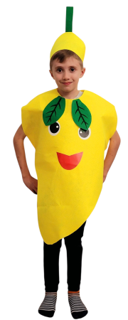 COSTUMATII TEMATICE - Costum din fetru copii fructe si legume Mango