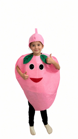 IDEI DE CADOURI - Costum din fetru copii fructe si legume Piersica