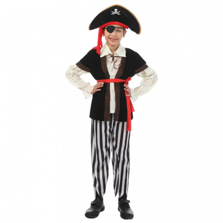COSTUMATII TEMATICE - Costum tematic pirat baieti 6-8 ani