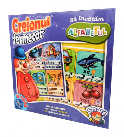 Jocuri Educative - Creionul fermecat  - Să învățăm alfabetul