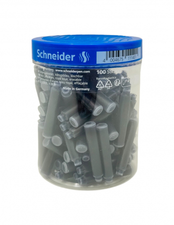 PROMOŢII - Cutie 100 de bucati Patroane Cerneala Scurte Schneider culoare albastru royal