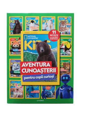 CĂRȚI - Cutie. National Geographic Kids. 11 reviste pentru copii curiosi