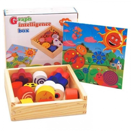 PROMOŢII - Cutiuta inteligenta cu sortator de forme Graph Intelligence box