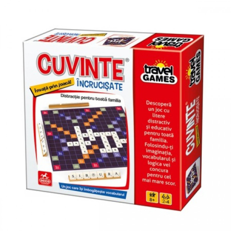 Jocuri Educative - Cuvinte încrucişate varianta travel games