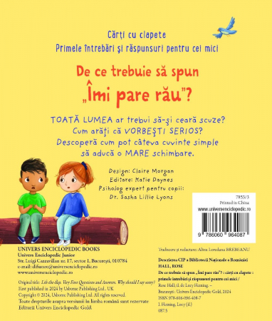 De ce trebuie sa spun Imi pare rau? [5]