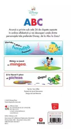 Disney Bebe. ABC. Prima mea carte cu clapete mari [1]